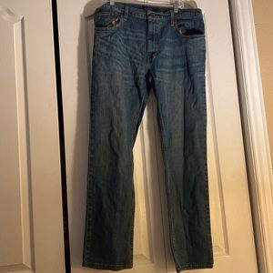 Arizona Jean Co women’s denim jeans w/ brown threading
